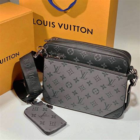 bandolera lv negra